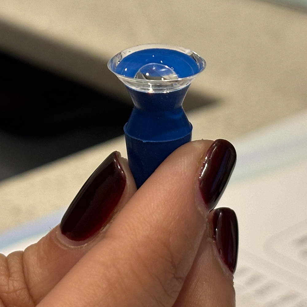 scleral close up